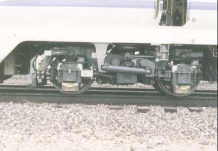 Urban Transport X 525 3 Gauge change bogies There are two types