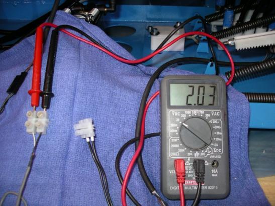 e. Test POT control voltages- *After inverter board or POT replacement 1.