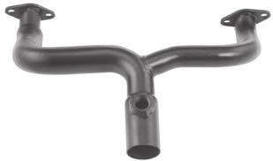 Fits Muffler Thread Model 24 730 01-S 275679-S 1" N.P.T. CH18-25/730-750, LH640-755 Kit includes (2) elbows, (2) gaskets, (4) nuts. No interference with PTO face. STUB MANIFOLDS