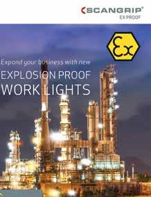 We have taken advantage of these multiple technology developments to design a new range of explosion proof LED work lights