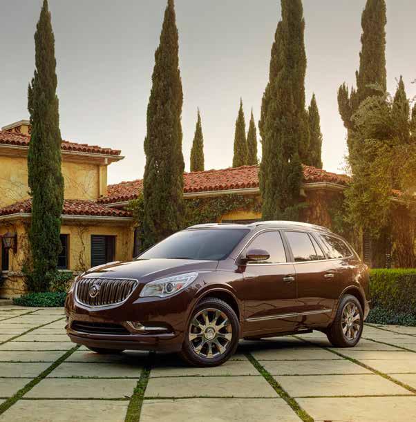 EDITIONS FOR 2017, ENCLAVE BRONZE EDITION AND ENCLAVE SPORT TOURING OFFER TWO DISTINCT EXPRESSIONS OF