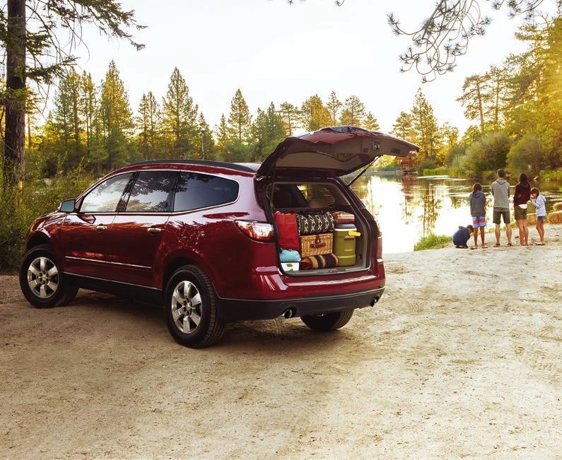 EVERYBODY IN: THE 2016 TRAVERSE IS HERE. With a boldly styled exterior designed around a rich and refined interior, Chevrolet Traverse invites you in.
