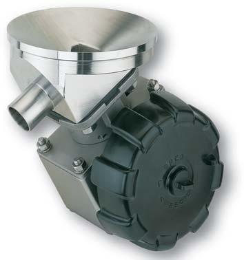 Operator Angular gear with plastic handwheel Nominal size DN 15 to 40 (diaphragm size MG 25 to 40) Body configuration