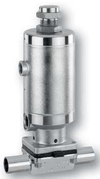 GEMÜ 658 / GEMÜ 688 Diaphragm valve, pneumatically operated GEMÜ 658 GEMÜ 688 Features Suitable for inert, corrosive, liquid and gaseous media CIP/SIP capable An adjusting screw in the actuator