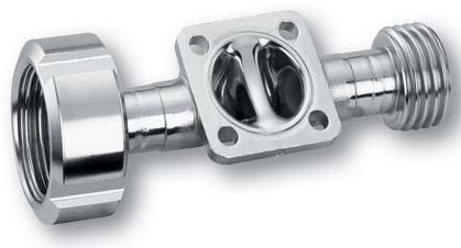 If the valve is to have a threaded spigot at one connection and a conical coupling or liner with union nuts at the other