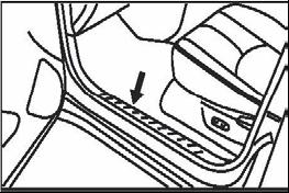 On vehicles equipped with A pillar air bag, verify mirror harness path remains clear of air bag. Harness should follow, and be tied to, existing OEM wiring with tie wraps.