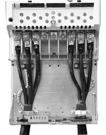 65 Frame sizes R5 and R6 View of frame size R6 Control panel Optional