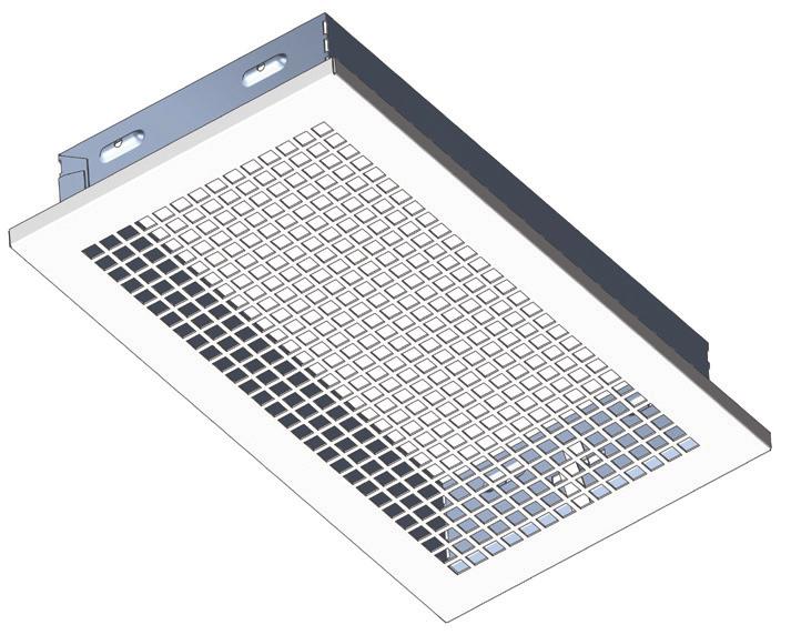 grille APPLICATION UPK-R is a rectangular extract-air grille for integrated wall or ceiling installation. UPK-H is suitable for T-profile ceiling systems, 600 x 600.