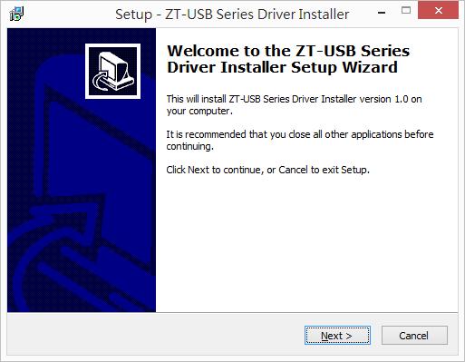 4 Installing Driver and Utility 4.1 Installing the ZT USB Serial Port Driver 1. Download the file from website http://ftp.icpdas.