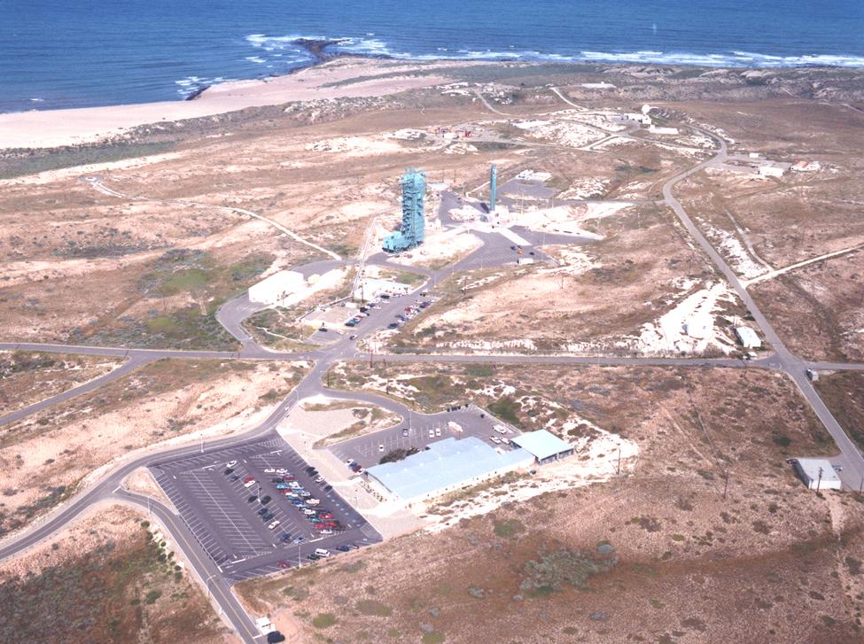 7.4 SPACE LAUNCH COMPLEX 2 SLC-2 (Figure 7-25) consists of one launch pad (SLC-2), a blockhouse, a Delta operations building, shops, a supply building, and other facilities necessary to prepare,