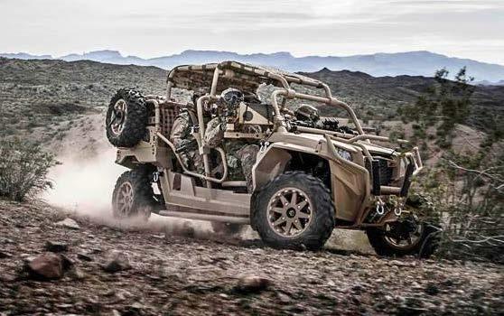 Light Tactical All-Terrain Vehicle System Description / Mission A modified commercial-off-the-shelf (COTS) 4x4, side-by-side seat All-terrain vehicle that is internally air transportable via V-22,