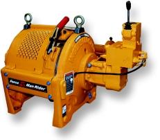 FH10 hydraulic winch used for automated drill pipe handling system FH10 with hydraulic Accu-Spool Optional configurations include: Fixed and variable displacement motors available in vane, piston and