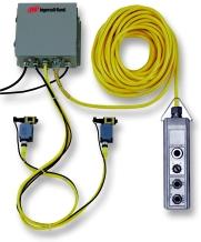 Accessories Electric-Over-Air Pendent Control System This updated remote control allows unlimited distance between the operator and winch or hoist without the excessive pressure drops, quick exhaust