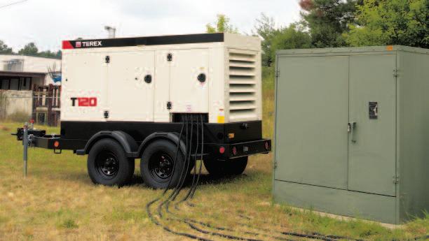 All Terex generators size T70 and larger come standard with a permanent magnet generator for superior responsiveness, serviceability and isolation.