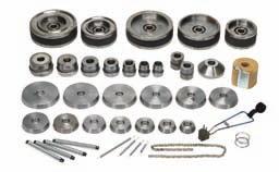 Platinum Adapter Group #8040 for Passenger Cars, Composite Rotors, and Light Trucks through 1 Ton Trucks #8011 Automotive Kit Includes: 460572 Flange Plate; 4.80" 460573 Reversible Center Cone; 2.