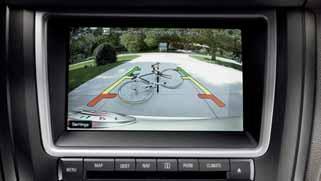 Added assistance: A convenient rear view camera is part of the available Driver s