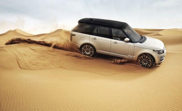 Assured and confident, the Range Rover is built to take the miles in its stride. Its premium aluminium construction is light yet strong, enhancing performance, handling and stability.