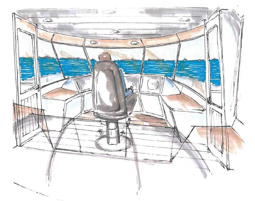 Autonomous navigation Standardisation will ease autonomous navigation that will release resources The replacement ferry will be prepared for easy modification to 1-man crew: The ferry wheel house