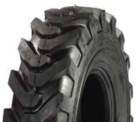 tire for use in severe service Extra deep tread provides extreme durability, cut resistance, and longer service life
