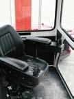 180 degree swivel seat reduces operator fatigue and safety