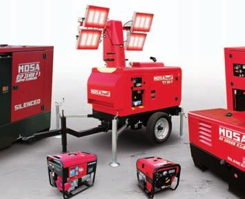 EQUIPMENT For over 50 years MOSA has addressed market
