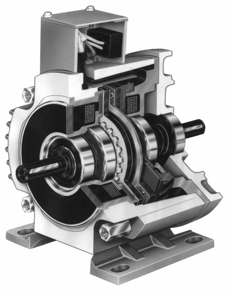 TENV/IP54 Super-Mod Clutch-Brake Modules Imagine a totally-enclosed, nonventilated clutch-brake ready to work right out of the box, requiring no modifications.