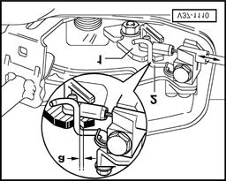Shift mechanism, servicing Page 25 of 25 37-25 Locking cable, adjusting Note: Locking cable must only be adjusted in its installation position. - Shift selector lever into "1" position.