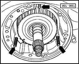 Transmission, disassembling and assembling Page 31 of 60 37-77 - Install -B2- plates as follows: - First install a 3 mm (0.118 in.) thick outer plate.