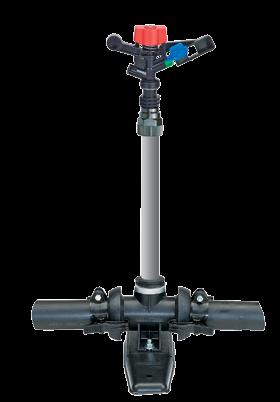 5022 S IrriStand systems lastic impact sprinkler, 1/2 male or 3/4 female.
