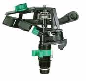 427B AG, 427B GAG IrriStand systems lastic impact sprinkler 1/2 male or 3/4 female mounted on riser 427B GAG 427B AG Applications: Specifically designed for irrigation of field edges Spacing up to 14