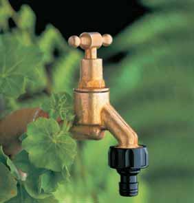Tap Fittings A range of quick connect fittings specifically to adapt polyethylene irrigation tubes to snap-on fittings. Connect to tap adaptors, tap timers, manifold and multi outlet distributors.