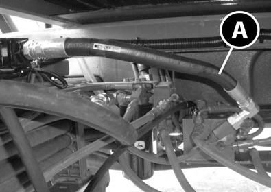 INSTALLATION INSTRUCTIONS HEADER CONTINUED HYDRAULICS Connect hoses from spreader to chassis hydraulics as shown: