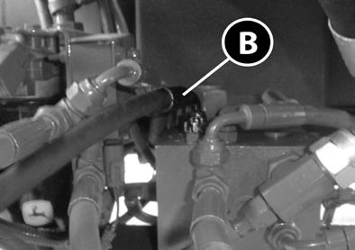 Figure 6 Figure 7 - Connect Load Sense Line (B) to AL port on valve block.