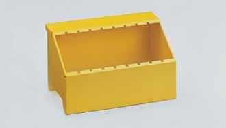 CNC Tool block empty Tool blocks are slotted into louvre panels and trolleys For individual kitting with tool holder inserts Dimensions W x D x H mm 235 x 160 x 140 Divisions