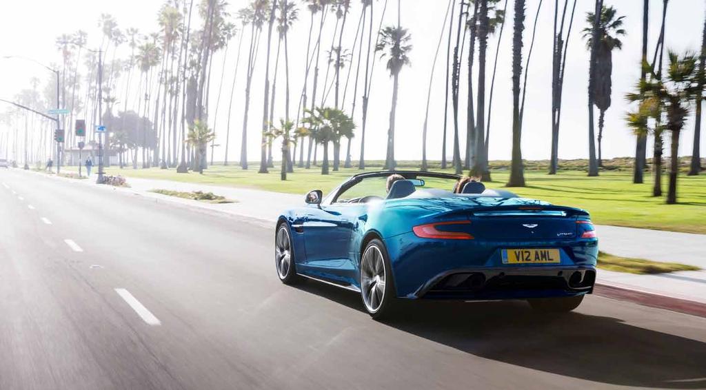 The Ultimate Volante The new Vanquish Volante is the very essence of Aston Martin distilled into one beautifully sculpted car.