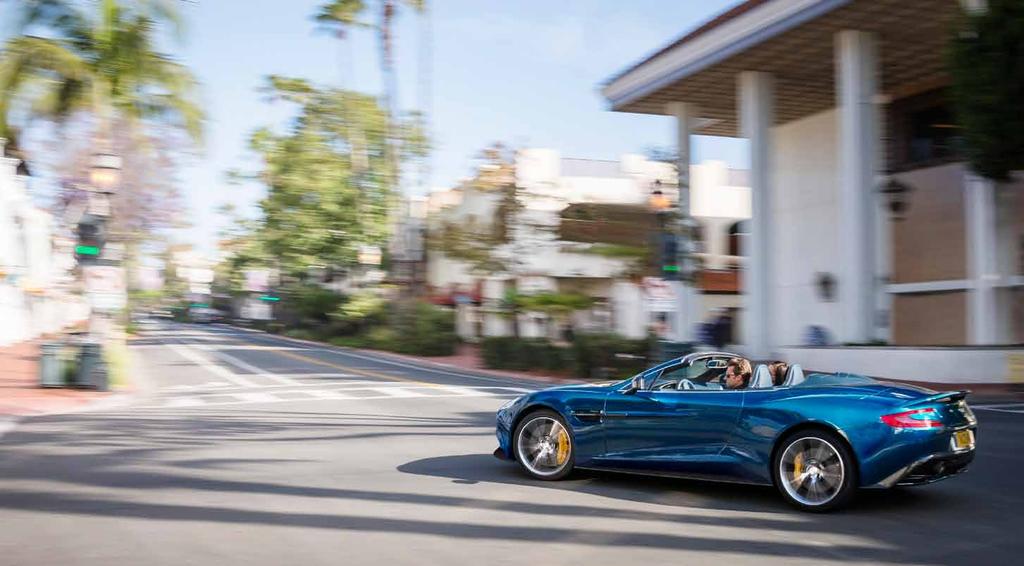 Irresistible engineering Cutting edge technology, timeless glamour Some cars like to shout for attention but the Vanquish Volante has an effortless charisma.