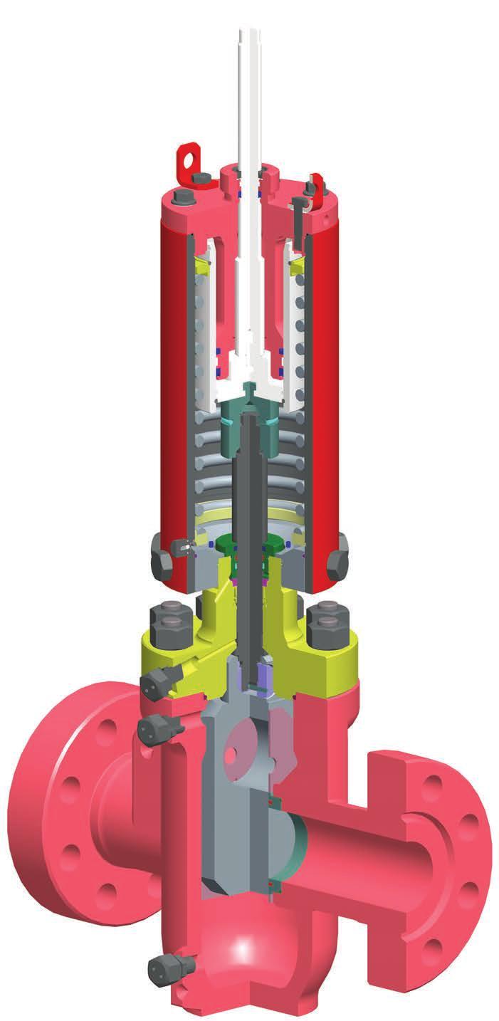 Crown Self-Contained Hydraulic Valve Actuation System Stream-Flo s Crown self-contained hydraulic valve actuation system is used for the automatic closing of gate valves on wellheads and flow lines