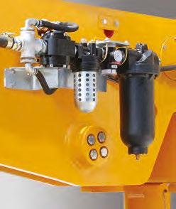 Airline accessories designed for hoists include filters, regulators and