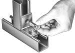 the workman s third hand. Spring nut is inserted anywhere along continuous slot. Rounded nut ends permit easy insertion.