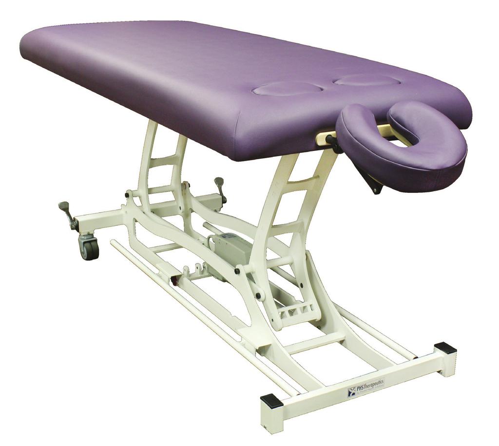 Retail: 1749 HANDS-FREE POWER LIFT TABLES Available in Basic, Lift Back and Deluxe Controlling the height