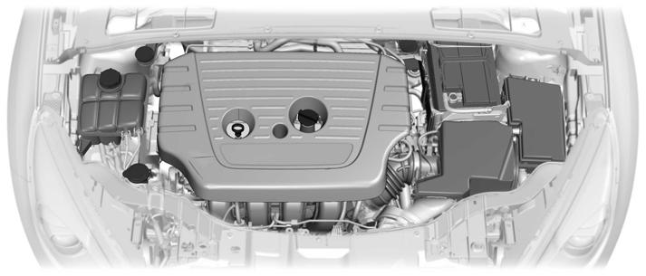 Maintenance UNDER HOOD OVERVIEW - 2.0L A B C D E F E191424 I H G A B C D E F G H I Engine coolant reservoir: See Engine Coolant Check (page 217).