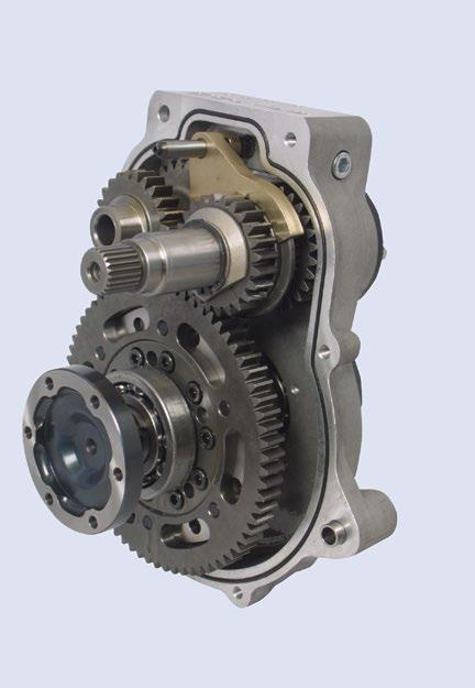 Universal Gear Drive Transfer Units 55 Quaife Universal Chain Drive Axle Unit QBA2R is a combined differential, reverse and reduction box assembly designed for motorcycle engined vehicles.
