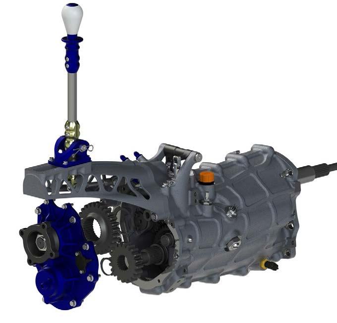 6 Heavy Duty In-line 5/6-speed sequential RWD modular gearbox with drop gears Following on from the success of our best-selling motorsport gearbox, the QBE60G in-line 6-speed sequential, we have
