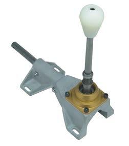 one piece lever for extra strength Includes nylon gear knob Connecting linkage not supplied Strongly recommended for dog kits F13/F15/F16/F18/F20