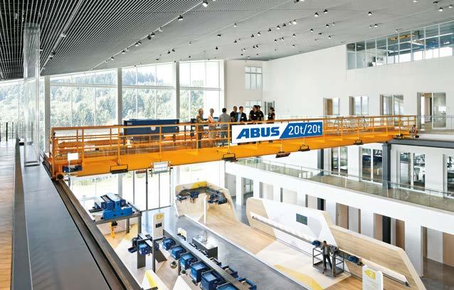 Customeroriented marketing and ABUS development work ensure that the standard range is continuously developed to reflect market requirements. 1964: Production of the first jib crane.