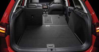 Interior The Golf Alltrack is as luxurious and comfortable inside as it is stylish and durable outside.