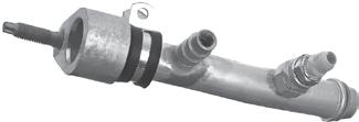 for Ford vehicles w/orifice tube in liquid line. Includes replaceable orifice tube. No. 8 x 8 1/2 O.D.