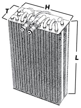 means of drawn warm air blown across the fins by a fan motor) into a low pressure, low temperature vapor to be pumped into the inlet (suction) side of the compressor.