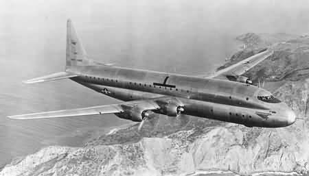 R6V Lockheed Constitution span: 189', 57.61 m length: 156', 47.55 m engines: 4 Pratt & Whitney R-4360-22W max.