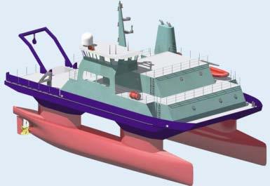 in shipping, for 2 cases: SWATH (Small Waterplane Area Twin Hull) TSHD (Trailing Suction Hopper Dredger)